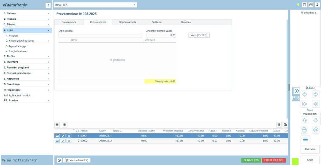 eFA5_odvisni stroški