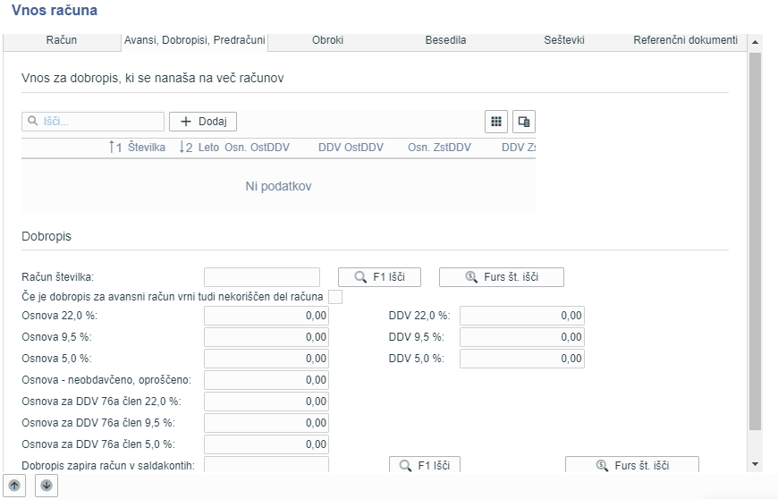 efa_dobropis_vnos_racuna_zavihek